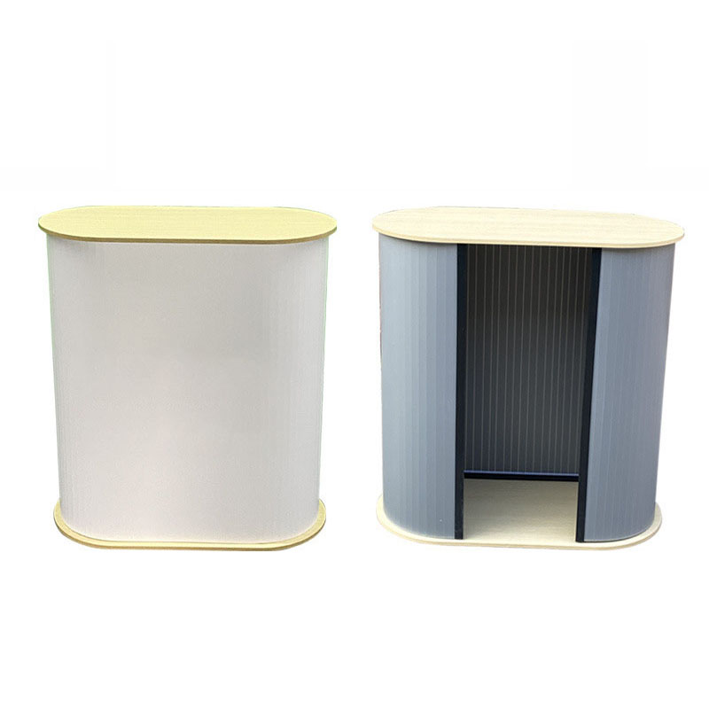 Portable Reception Counter Table-Oval Shape